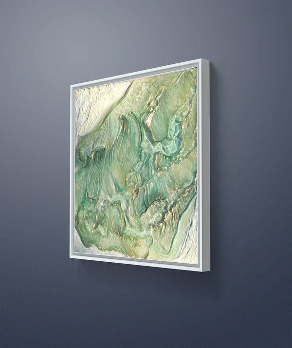 "White sands" Original Resin Wave Sculpture