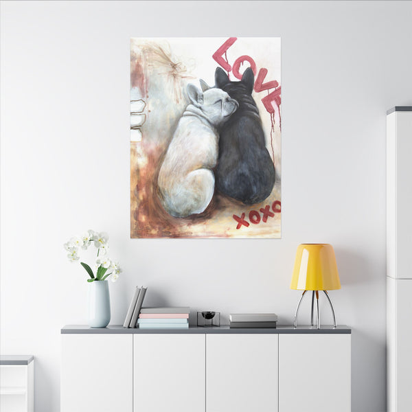 Frenchie Love Print