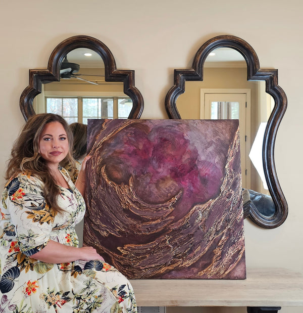 "Royalty" Orignal Textured Artwork