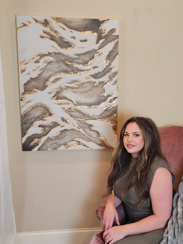 "Stone Wash" Original Textured Artwork