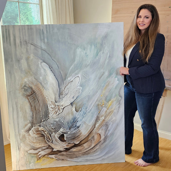 "Alae" Original Mixed Media Painting