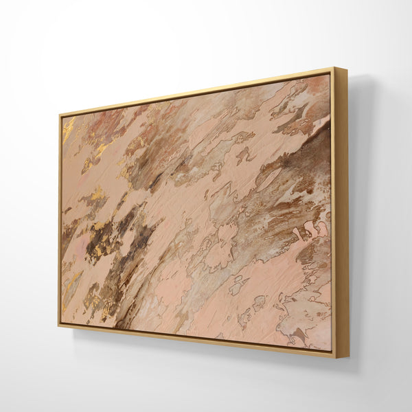 "Blush Limestone" Original Textured Art