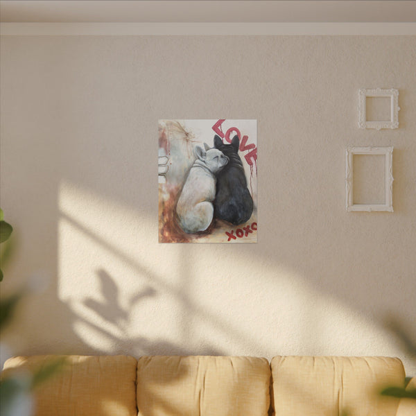Frenchie Love Print