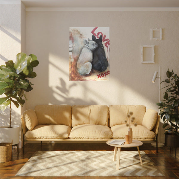 Frenchie Love Print