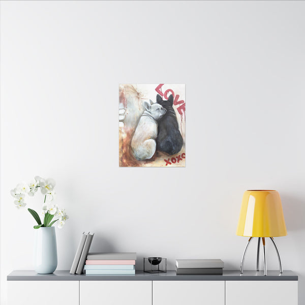 Frenchie Love Print