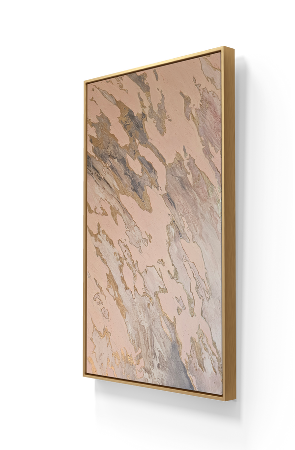 "Blush Limestone" Original Textured Art