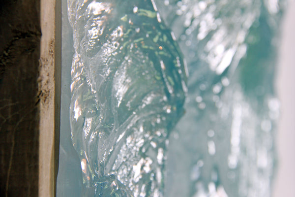 "When the Tides Change" Original Resin Wave Sculpture