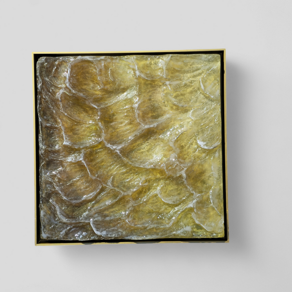 "Peet Moss" Original Resin Wave Sculpture