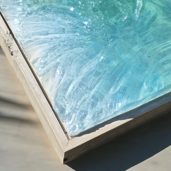 "When the Tides Change" Original Resin Wave Sculpture