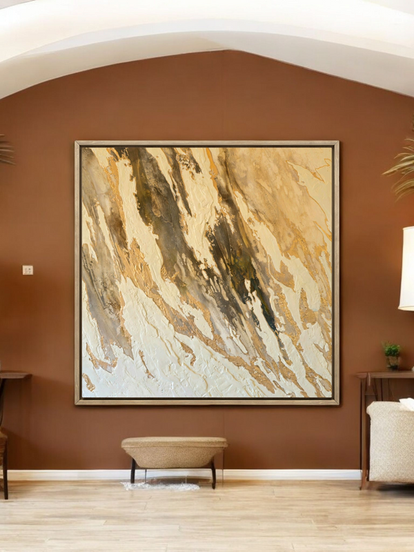 "Sandstone Flow" Original Textured Artwork
