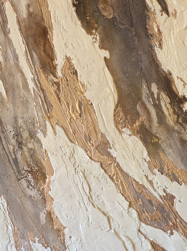 "Sandstone Flow" Original Textured Artwork