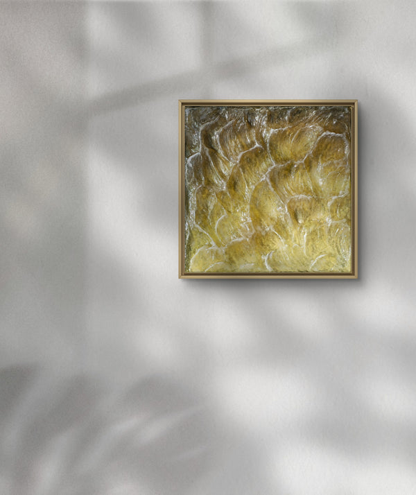 "Peet Moss" Original Resin Wave Sculpture