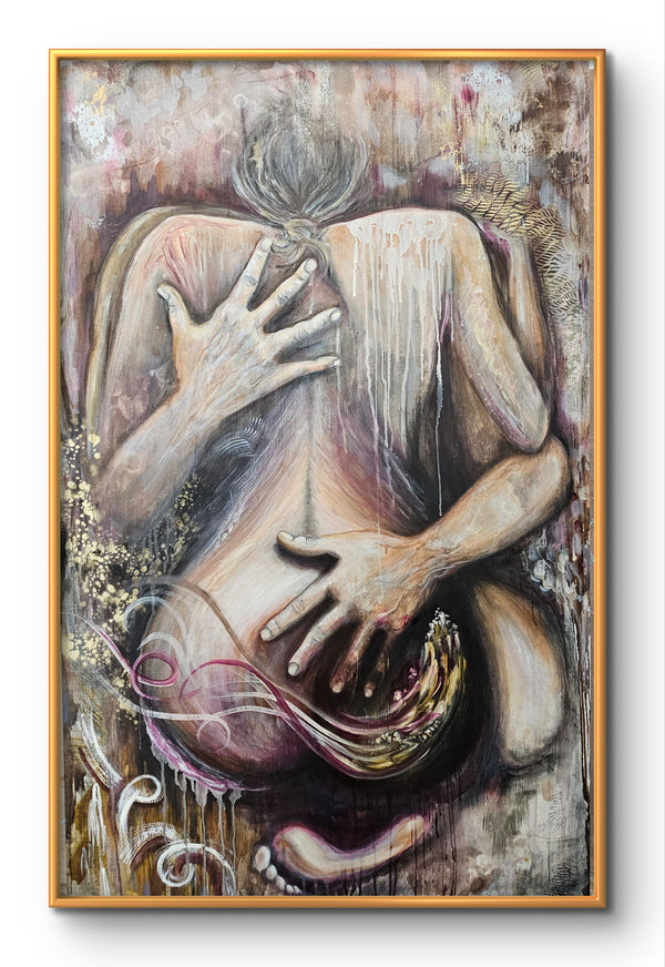 "Sacred Union" Original Oil Painting
