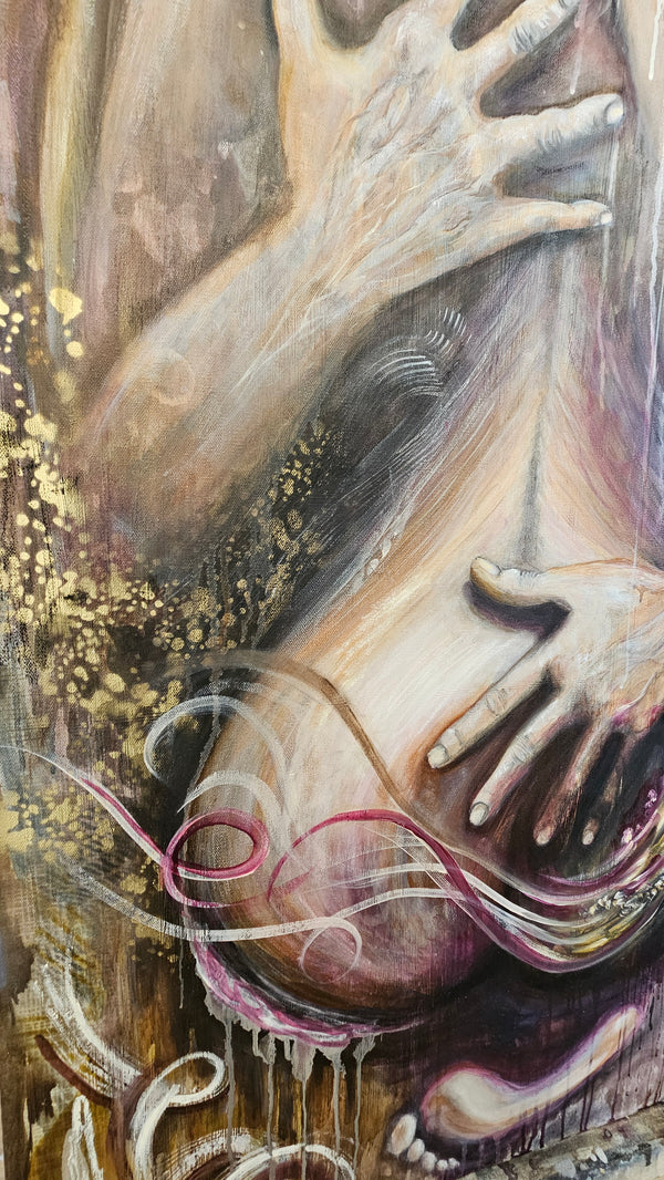 "Sacred Union" Original Oil Painting