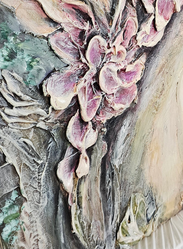 "The Divine Feminine" Original Textured Art