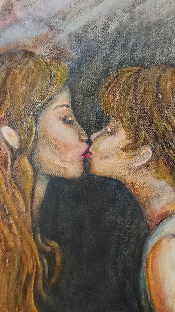 "A Mother's Love" Original Oil Painting