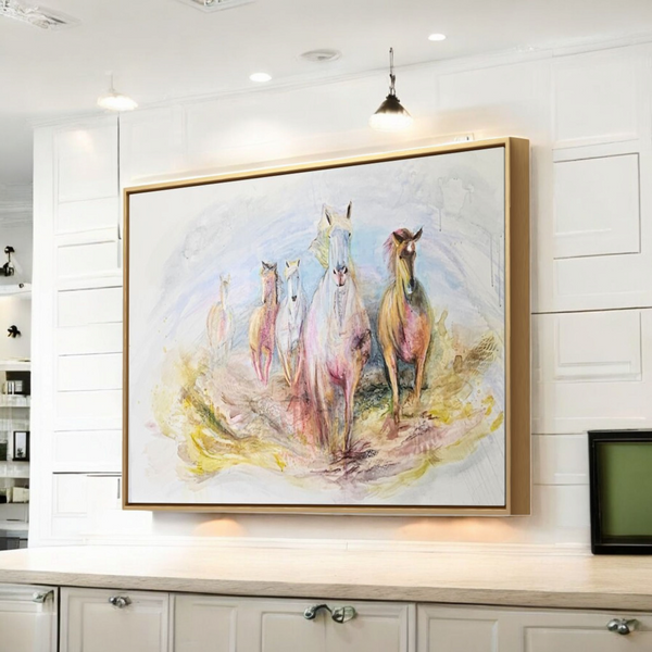 "Chasing Sky" Original Painting Mixed Media