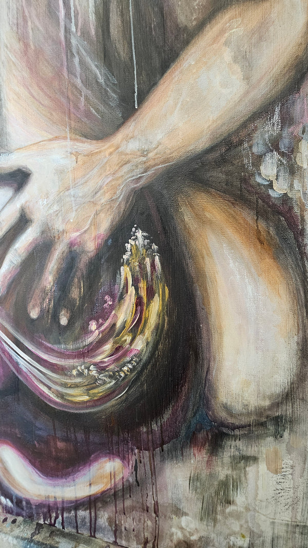 "Sacred Union" Original Oil Painting