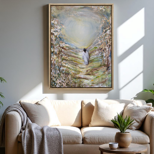 The "I AM" Original Oil Painting.