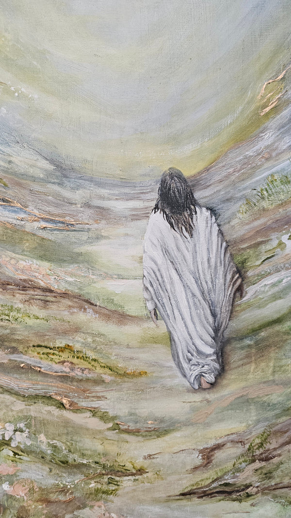 The "I AM" Original Oil Painting.