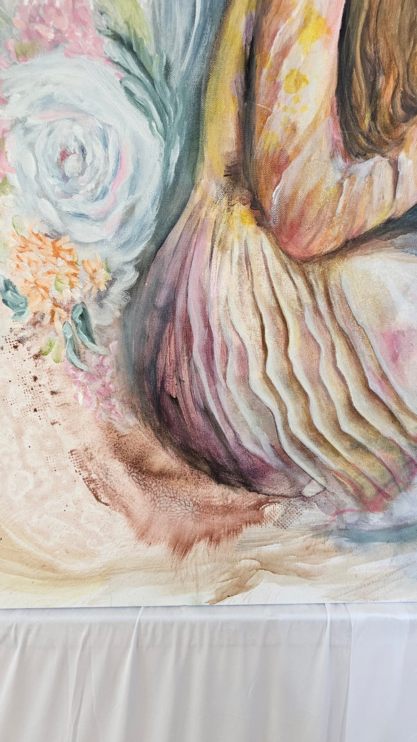 "A Mother's Love" Original Oil Painting