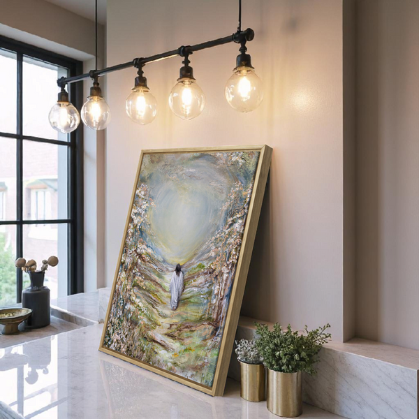 The "I AM" Original Oil Painting.