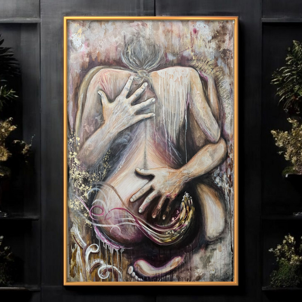 "Sacred Union" Original Oil Painting