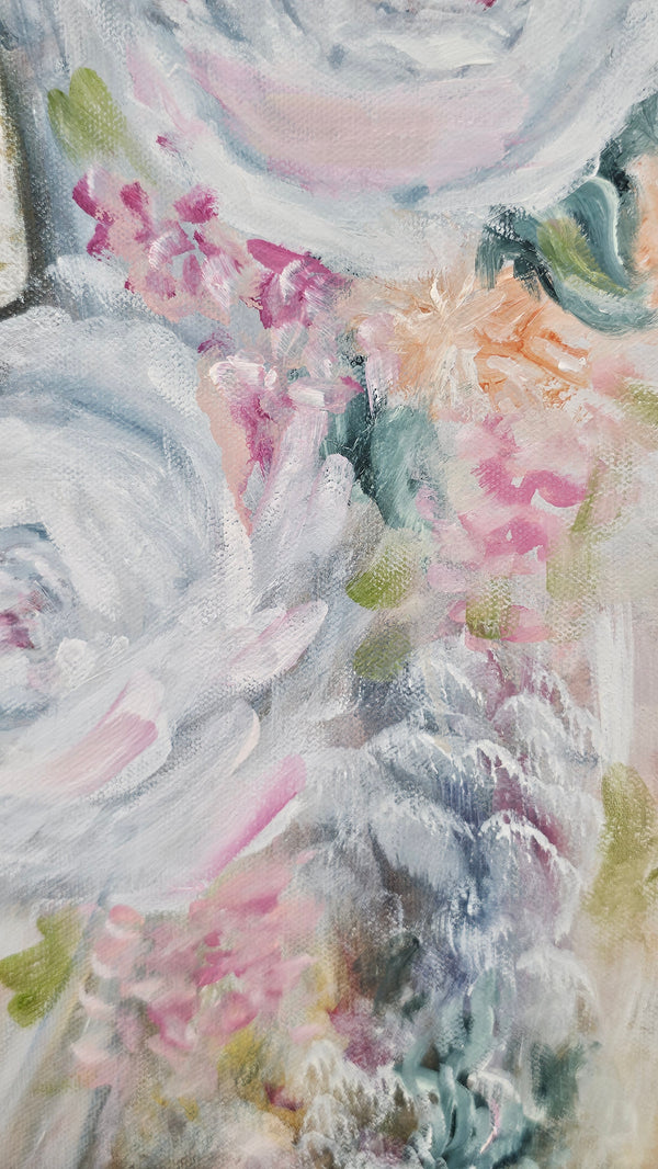 "A Mother's Love" Original Oil Painting