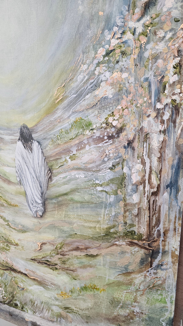 The "I AM" Original Oil Painting.